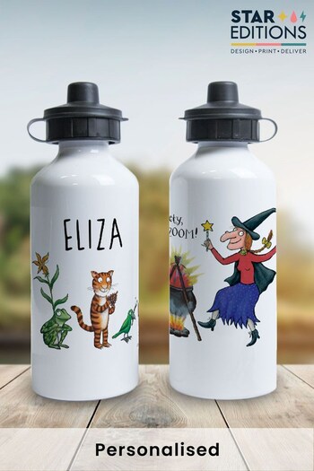 Personalised ZOOM! Room on the Broom Water Bottle by Star Editions (K56095) | £14.99