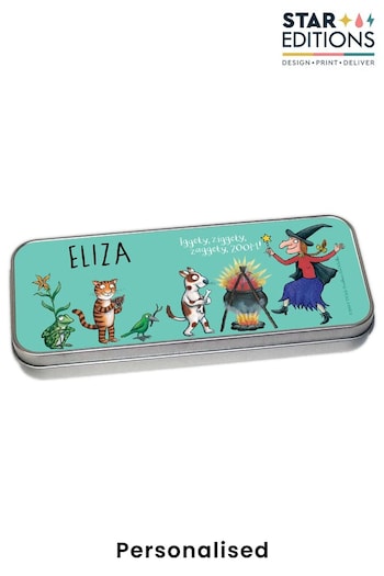 Personalised Room on the Broom Pencil Tin by Star Editions (K56099) | £14.99
