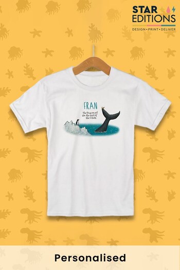 Personalised The Tiny Snail Adults T-Shirt by Star Editions (K56104) | £19.99
