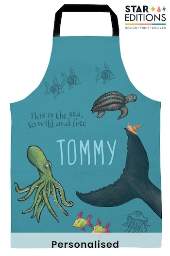 Personalised The Snail And The Whale Adults Apron by Star Editions (K56111) | £24.99