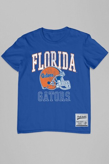 Park Fields Royal Blue University Of Florida Football Men's T-Shirt (K56128) | £23