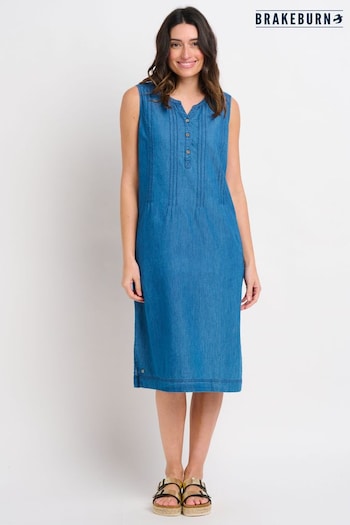 Brakeburn Blue Lara Midi Dress (K56454) | £55