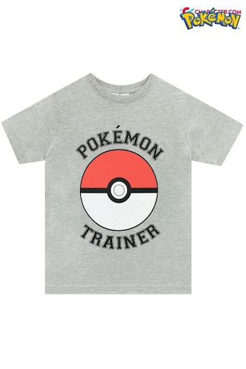 Character Grey - Pokémon Short Sleeve T-Shirt (K56809) | £14