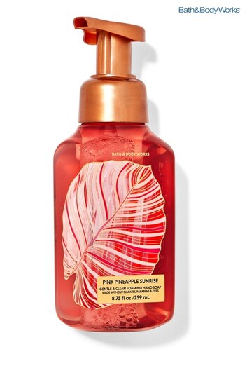 Bath & Body Works Pink Pineapple Sunrise Gentle Clean Foaming Hand Soap 8.75 fl oz / 259 ml (K56827) | £10
