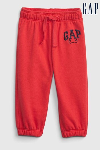 Gap Red Logo Pull-on Joggers - Baby (K56858) | £15