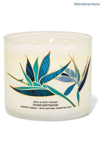 Hats, Gloves & Scarves Ocean Driftwood 3-Wick Candle 14.5 oz / 411g (K56894) | £29.50