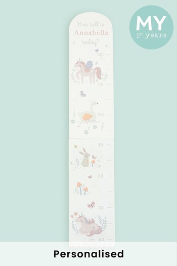 Personalised Magical Meadow Height Chart by My 1st Years (K57007) | £30
