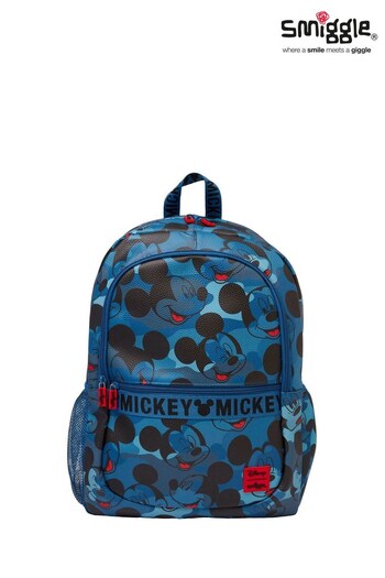 Smiggle Blue Mickey Mouse Disney Classic Backpack (K57060) | £48