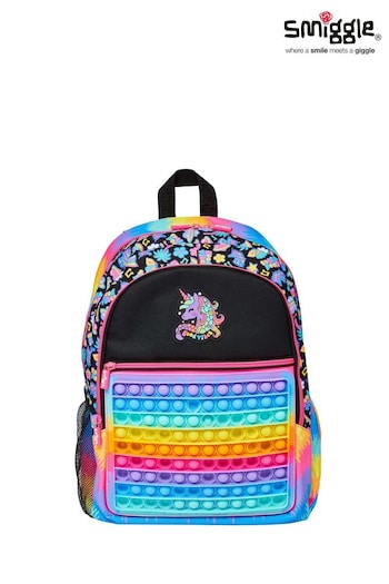 Smiggle Pink Popem Popit Poppies Classic Backpack (K57064) | £40