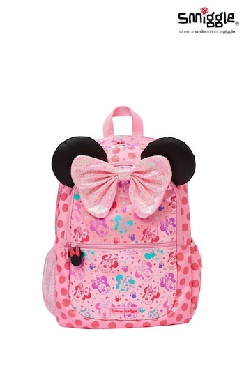 Smiggle Pink Minnie Mouse Disney Classic Backpack (K57082) | £48
