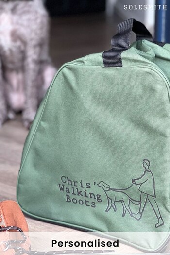 Personalised Dog and Owner Boot Bag by Solesmith (K57125) | £36