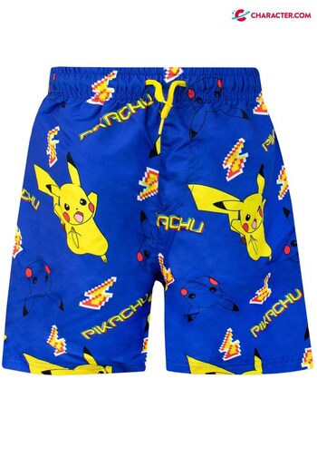 Character Blue/ Yellow - Pokémon Swim Shorts (K57167) | £18
