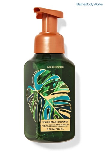 Bath & Body Works Waikiki Beach Coconut Gentle Clean Foaming Hand Soap 8.75 fl oz / 259 ml (K57225) | £10