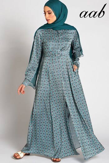 Aab Blue Alcazar Maxi Dress (K57301) | £88