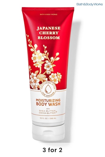 Bath & Body Works Japanese Cherry Blossom Moisturizing Body Wash 10 fl oz / 296 mL (K57312) | £20