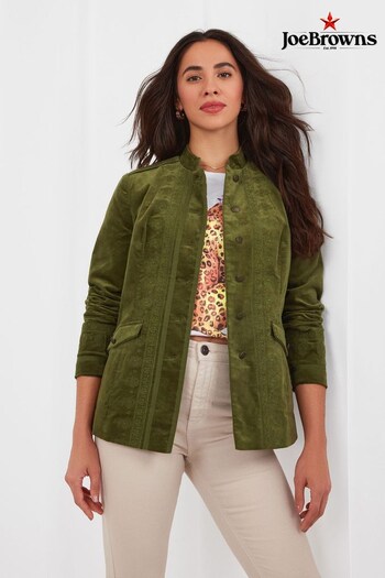 Joe Browns Green Perfectly Embroidered Jacket (K58592) | £85