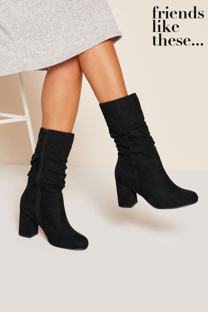 Next womens 2025 boots black