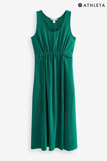 Athleta Green Echo Sleeveless Midi Dress (K59050) | £100