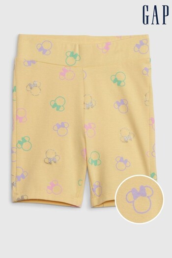 Gap Yellow Disney Minnie Mouse Cycle Shorts (K59119) | £8