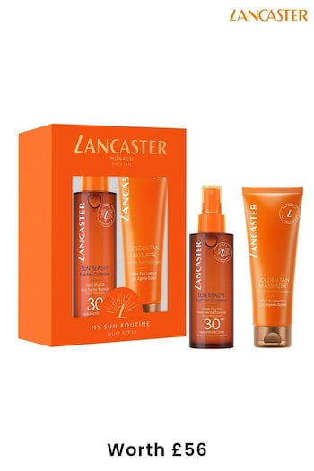 Lancaster Tan Maximiser SPF30 Suncare Duo Gift Set (Worth £56) (K59224) | £44