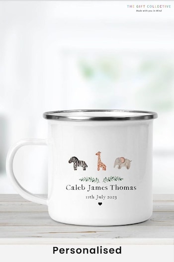 Personalised Enamel Mug by The Gift Collective (K59717) | £14