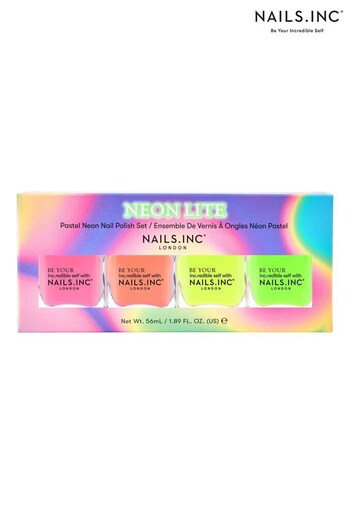NAILS INC Neon Light Quad Nail Varnish (K59935) | £22