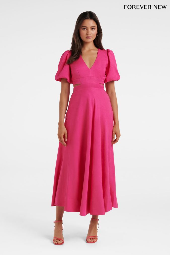 Forever new blush dress clearance
