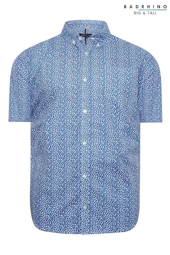 BadRhino Big & Tall Blue Poplin Shirt (K60442) | £28