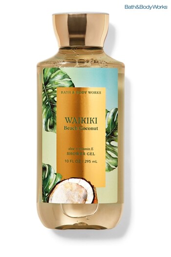 Bath & Body Works Waikiki Beach Coconut Shower Gel 10 fl oz / 295 mL (K60876) | £16