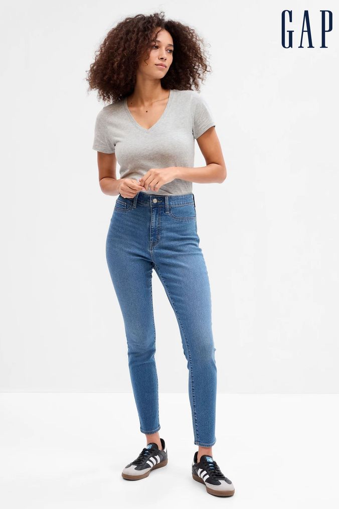 Washwell mid rise outlet favorite ankle jeggings