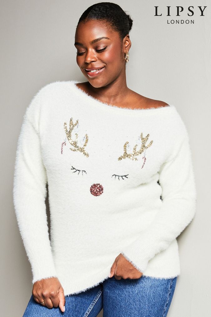 Lipsy shop snowflake jumper