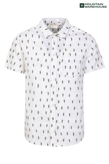 Mountain Warehouse White Preston Illustration Shirt - Men (K61554) | £30
