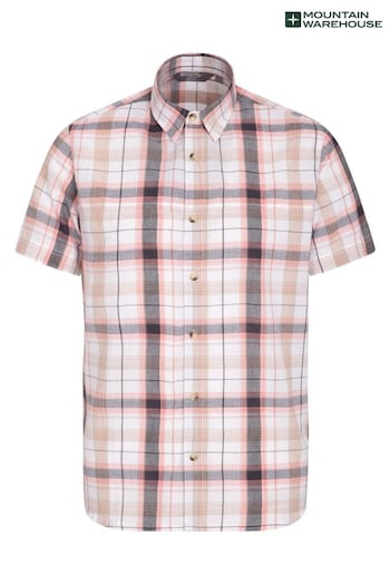 Mountain Warehouse Grey Weekender Mens Cotton Shirt (K61567) | £25
