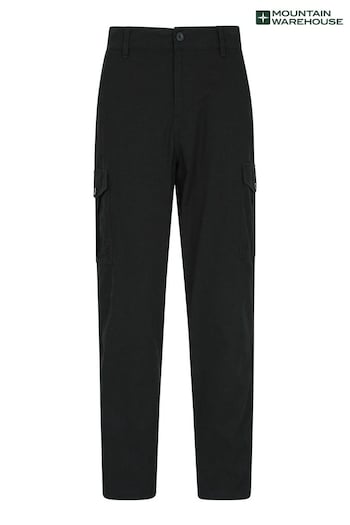 Mountain Warehouse Black Lakeside Cargo  Trousers - Mens (K61658) | £35