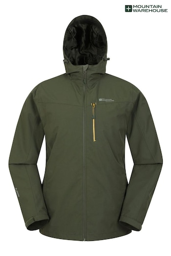 Mountain Warehouse Green Brisk Extreme Waterproof Jacket - Mens (K61664) | £90