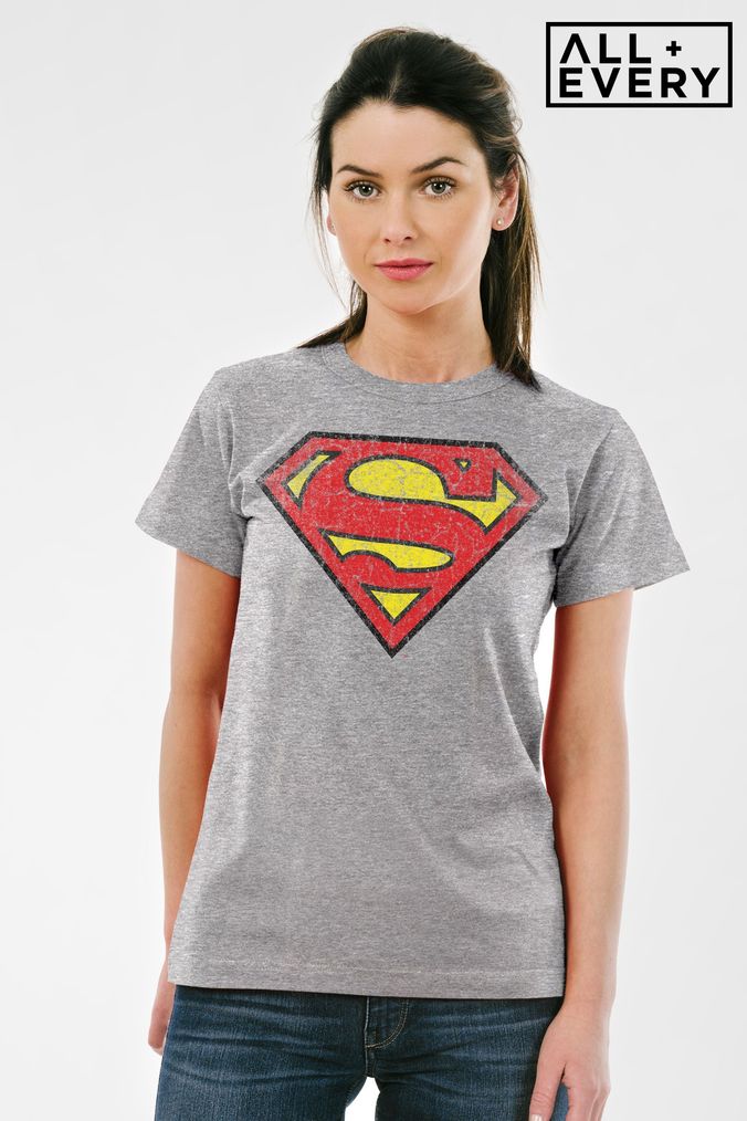Supergirl t sale shirt uk