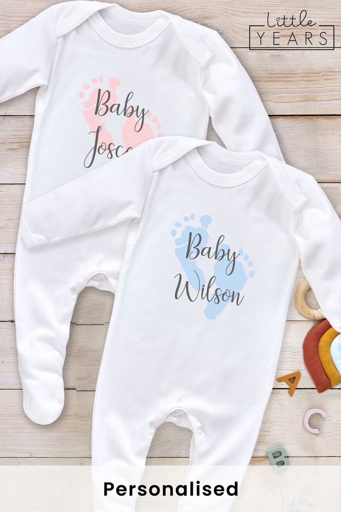 Personalised baby hotsell clothes online