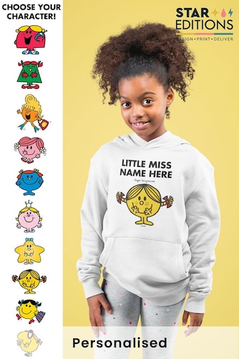 Personalised Little Miss Childrens Hoodie by Star Editions (K62262) | £34.99
