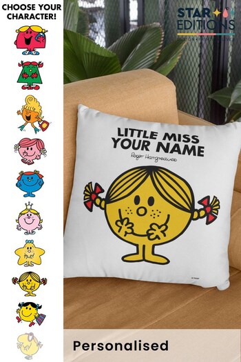 Personalised Little Miss Cushion by Star Editions (K62264) | £35