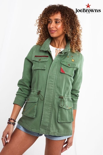Joe Browns Green Cool and Casual Embroidered Jacket (K62500) | £105