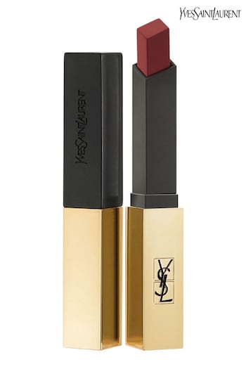 SAINT LAURENT TRANSPARENT GLOVES Rouge Pur Couture The Slim Lipstick (K62677) | £36
