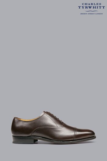 Charles Tyrwhitt Brown Leather Oxford Shoe (K62900) | £150