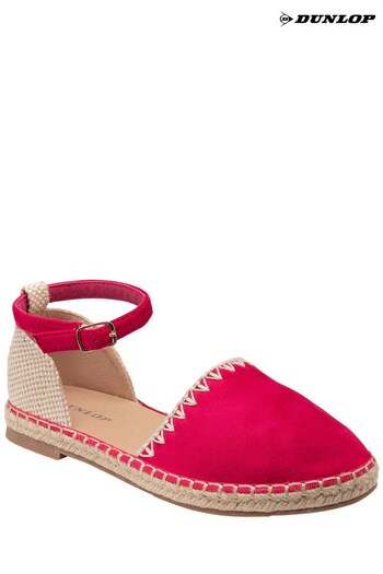 Dunlop Hot Pink Ladies Ankle Strap Sandals (K63541) | £35