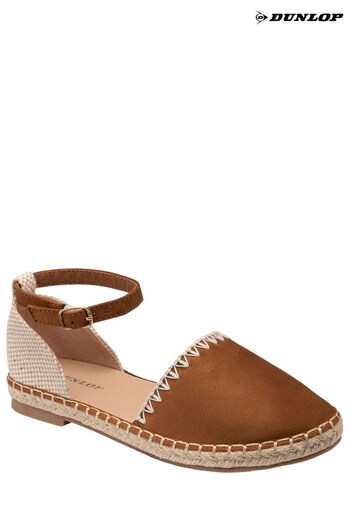 Dunlop Brown Ladies Ankle Strap Sandals (K63543) | £35