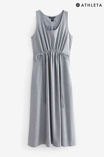 Athleta Silver Echo Sleeveless Midi Dress (K63988) | £100