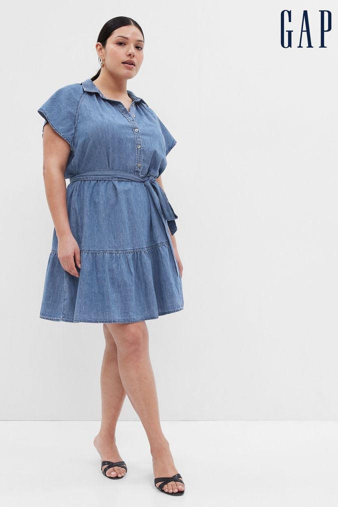 Buy Women s Gap Mini A line Short Sleeve Dresses Online