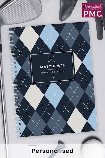Personalised A5 Golf Log Book by PMC (K64313) | £12