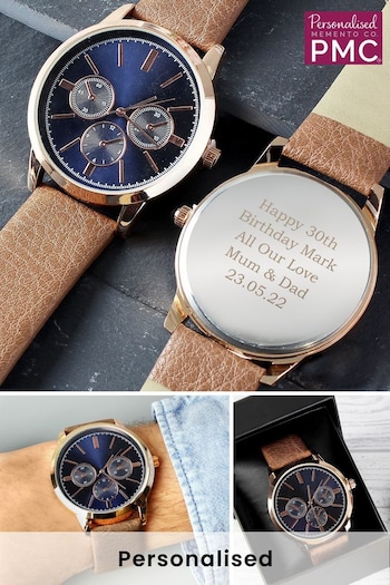 Personalised Mens Watch by PMC (K64320) | £30