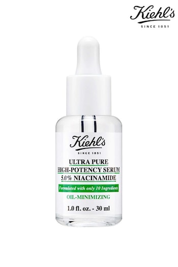 Kiehls Ultra Pure High-Potency Serum 5.0% Niacinamide (Oil-Minimizing) 30ml (K64639) | £29
