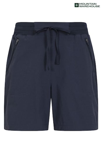 Mountain Warehouse Blue Explorer Lightweight Casual Shorts - Womens (K64663) | £31